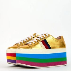 Authentic Gucci Platform Sneakers